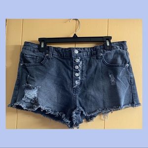 Dark Gray wild fable High-Rise Shorts! Size 16!